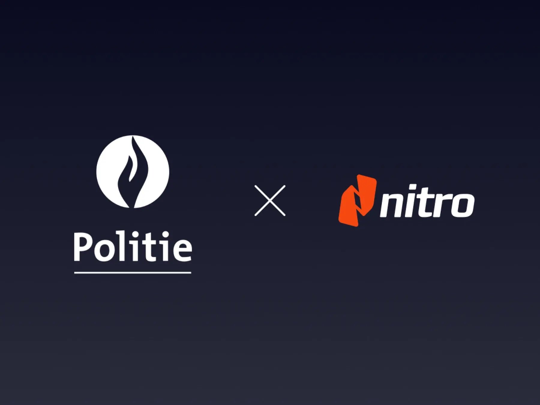 Nitro Sign Premium Saves Antwerp Police Time and Money